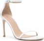 Stuart Weitzman Nudistsong 110 mm leren sandalen Wit - Thumbnail 2