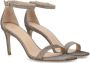 Stuart Weitzman NuNakedCurve leren sandalen Grijs - Thumbnail 2