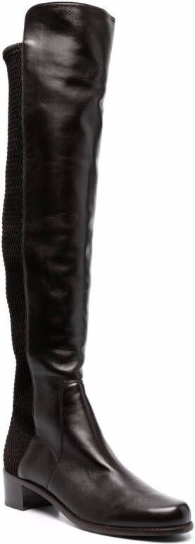 Stuart Weitzman Overknee laarzen Bruin