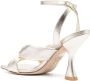 Stuart Weitzman Playa sandalen met enkelbandje Goud - Thumbnail 3