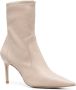 Stuart Weitzman Laarzen met puntige neus Beige - Thumbnail 2