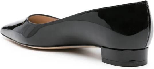 Stuart Weitzman Lakleren pumps Zwart