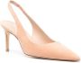 Stuart Weitzman Slingback pumps met puntige neus Beige - Thumbnail 2