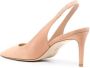 Stuart Weitzman Slingback pumps met puntige neus Beige - Thumbnail 3