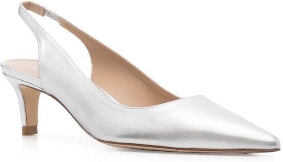 Stuart Weitzman Pumps met metallic-effect Grijs