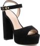 Stuart Weitzman Ryder sandalen Zwart - Thumbnail 2