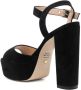 Stuart Weitzman Ryder sandalen Zwart - Thumbnail 3