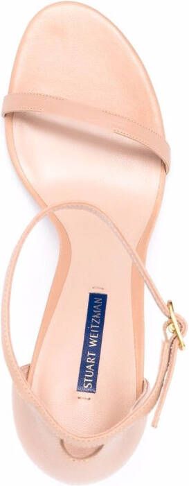 Stuart Weitzman Sandalen met bandjes Beige