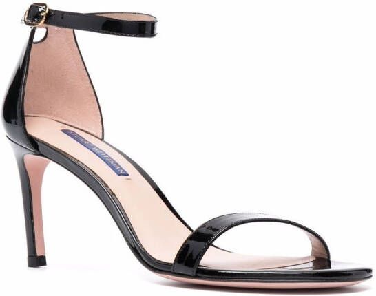 Stuart Weitzman Sandalen met bandjes Zwart