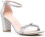 Stuart Weitzman Sandalen met glitter Zilver - Thumbnail 2