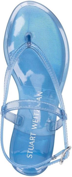 Stuart Weitzman Sandalen met open neus Blauw