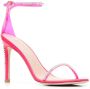 Stuart Weitzman Sandalen verfraaid met kristallen Roze - Thumbnail 2