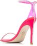 Stuart Weitzman Sandalen verfraaid met kristallen Roze - Thumbnail 3