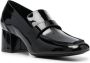 Stuart Weitzman Sleek loafers met plateauzool Zwart - Thumbnail 2