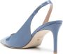 Stuart Weitzman Sling 75 leren pumps Blauw - Thumbnail 3