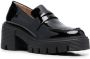 Stuart Weitzman Soho loafers met plateauzool Zwart - Thumbnail 2