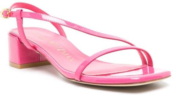 Stuart Weitzman Soiree sandalen Roze