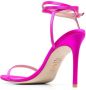 Stuart Weitzman Stiletto leren sandalen Roze - Thumbnail 3