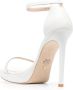 Stuart Weitzman Stiletto leren sandalen Wit - Thumbnail 3