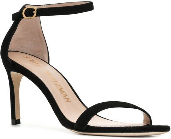 Stuart Weitzman Stiletto sandalen Zwart