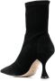 Stuart Weitzman Stretch enkellaarzen Zwart - Thumbnail 3