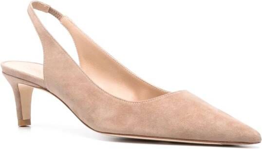 Stuart Weitzman Stuart 50 slingback pumps Beige