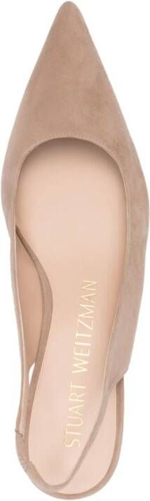 Stuart Weitzman Stuart 50 slingback pumps Beige