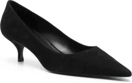 Stuart Weitzman Stuart suède pumps Zwart