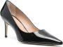 Stuart Weitzman Stuart 75 mm leren pumps Zwart - Thumbnail 2