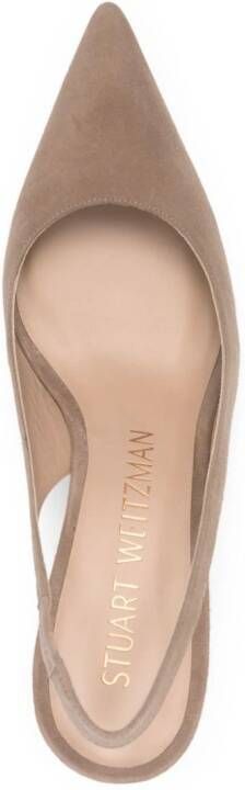 Stuart Weitzman Stuart suède pumps Bruin