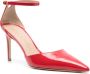 Stuart Weitzman Stuart leren pumps Rood - Thumbnail 2