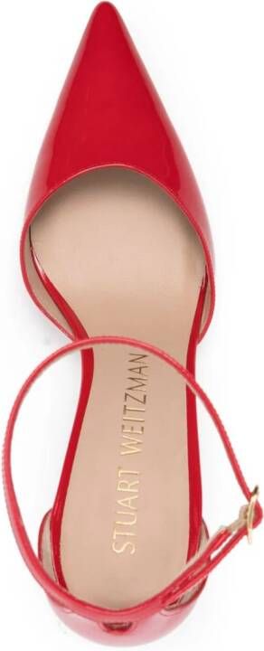 Stuart Weitzman Stuart leren pumps Rood