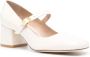 Stuart Weitzman Stuart MJ 60mm leren pumps Beige - Thumbnail 2