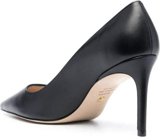 Stuart Weitzman Stuart pumps met puntige neus Zwart