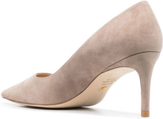 Stuart Weitzman Sue pumps met puntige neus Beige