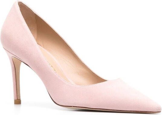 Stuart Weitzman Suède pumps Roze