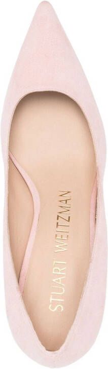 Stuart Weitzman Suède pumps Roze