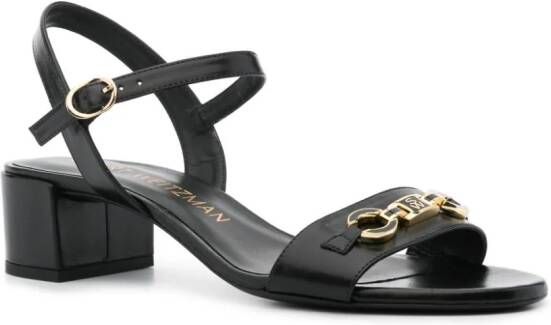 Stuart Weitzman SW Signature 35 sandalen Zwart