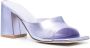 Stuart Weitzman Flow metallic muiltjes Paars - Thumbnail 2