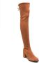 Stuart Weitzman Tieland overknee laarzen Bruin - Thumbnail 2