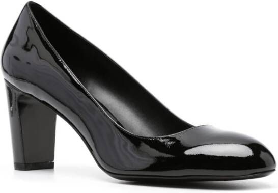 Stuart Weitzman Vida gelakte pumps Zwart