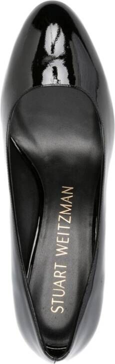 Stuart Weitzman Vida gelakte pumps Zwart