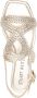 Stuart Weitzman Wovette leren sandalen Goud - Thumbnail 4