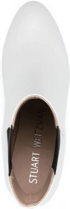 Stuart Weitzman Yuliana Chelsea laarzen Wit