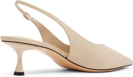 Studio Amelia Razor slingback pumps Beige