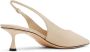 Studio Amelia Razor slingback pumps Beige - Thumbnail 3