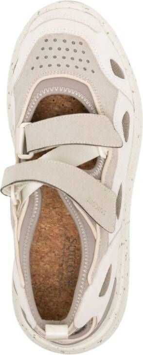 Suicoke AKK-2 sneakers van imitatieleer Beige