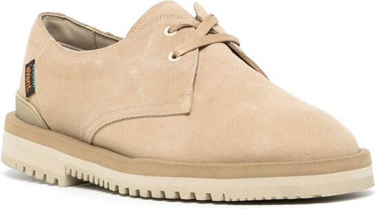 Suicoke Dare Sevab suède derby schoenen Beige