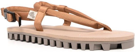 Suicoke GUT sandalen met gesp Bruin