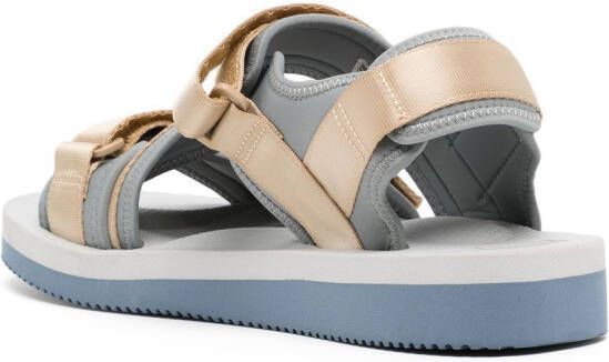 Suicoke KISEE-V sandalen met klittenband Goud